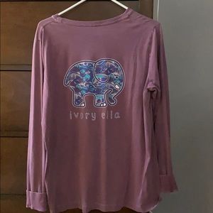 Ivory Ella long sleeve T-shirt